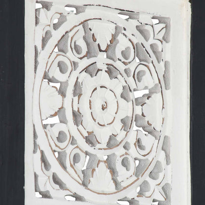 Kunst Decoratie Zwart en Wit 40 x 40 x 1,5 cm
