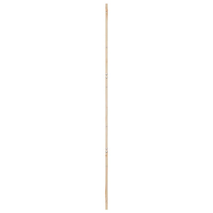 Schuifdeur Naturel 100 x 2,5 x 208 cm Massief grenenhout