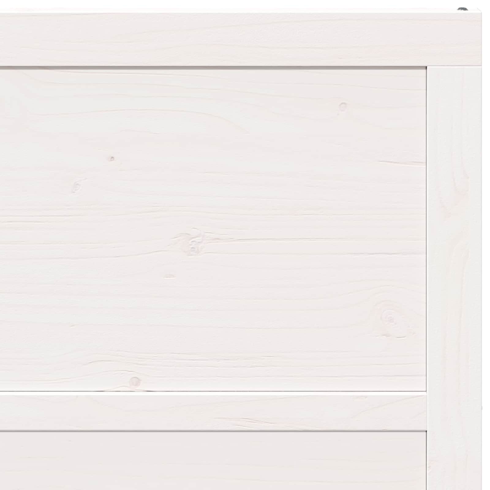 Schuifdeur Wit 100 x 2,5 x 208 cm Massief grenenhout