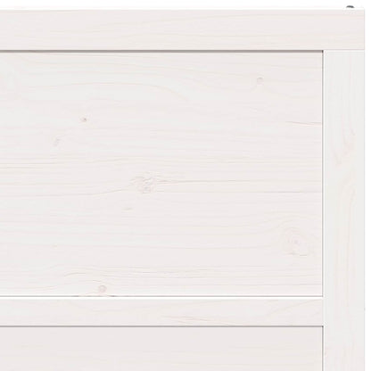 Schuifdeur Wit 100 x 2,5 x 208 cm Massief grenenhout