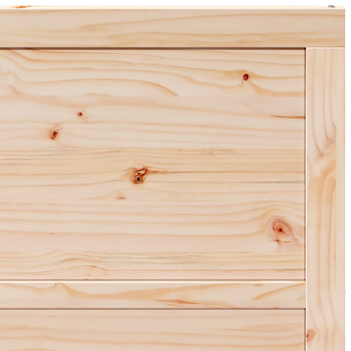 Schuifdeur Naturel 90 x 2,5 x 208 cm Massief grenenhout