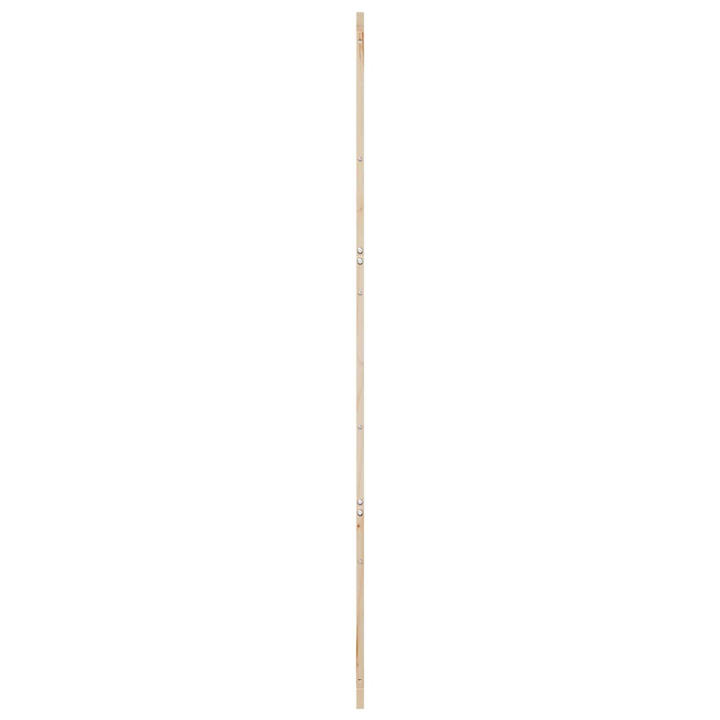 Schuifdeur Naturel 90 x 2,5 x 208 cm Massief grenenhout