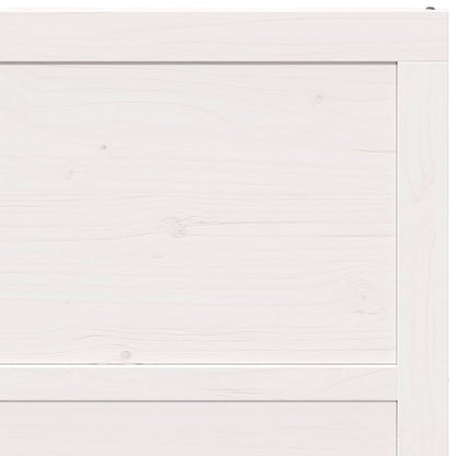 Schuifdeur Wit 90 x 2,5 x 208 cm Massief grenenhout