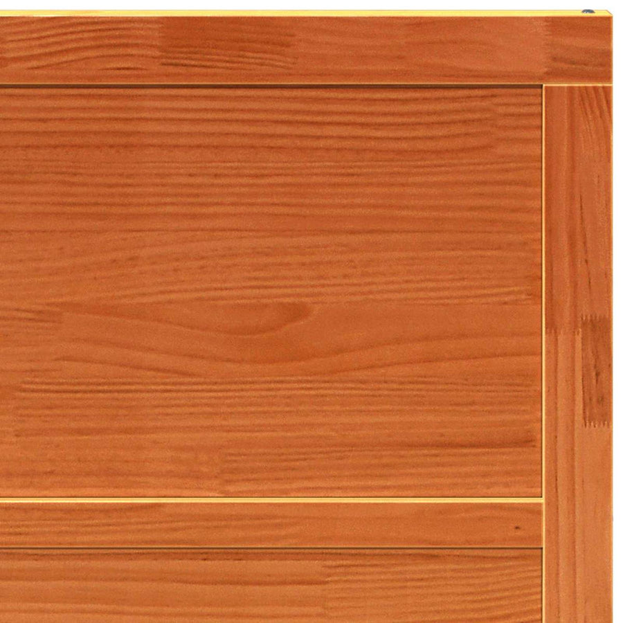 Schuifdeur Wasbruin 80 x 2,5 x 208 cm Massief grenenhout
