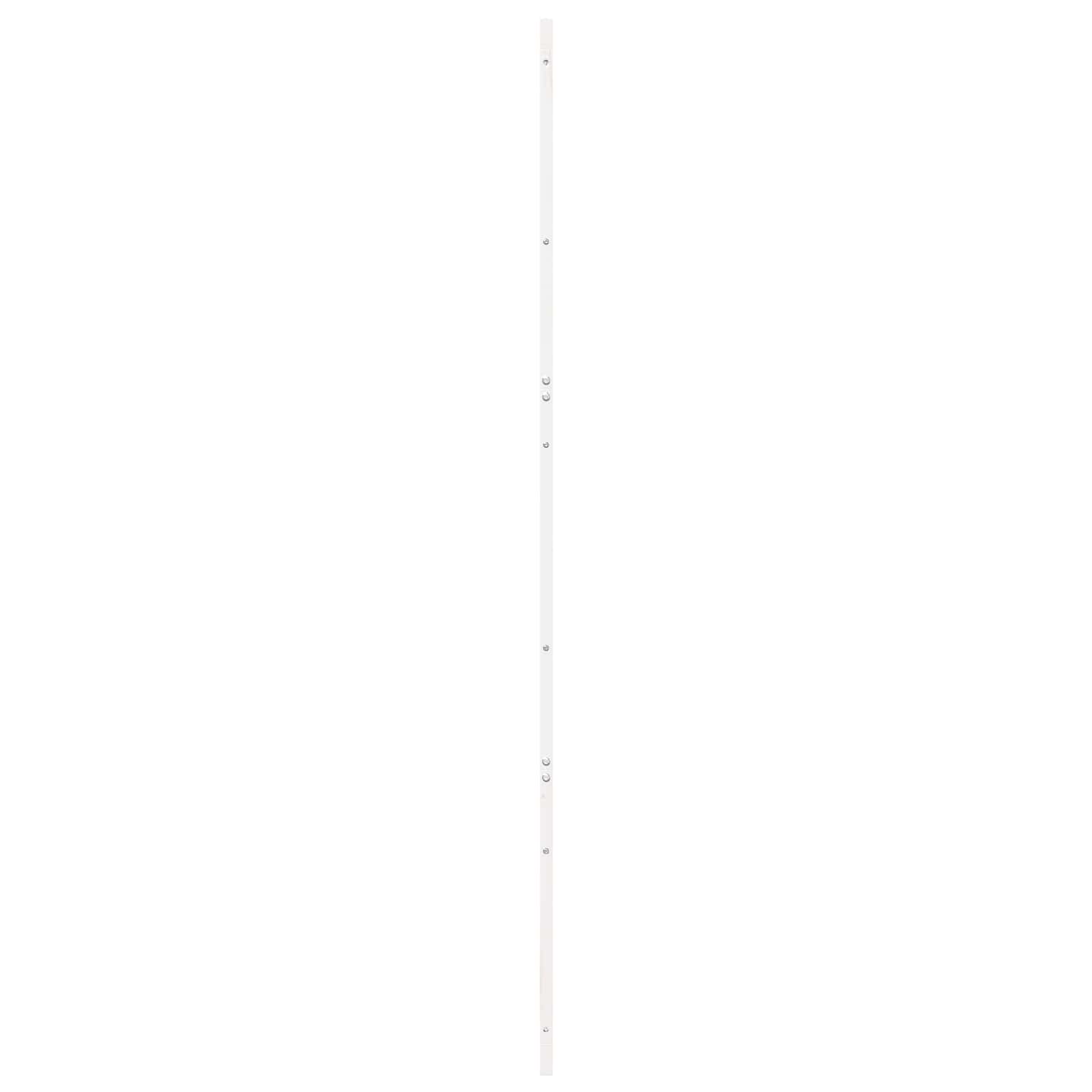 Schuifdeur Wit 100 x 2,5 x 208 cm Massief grenenhout