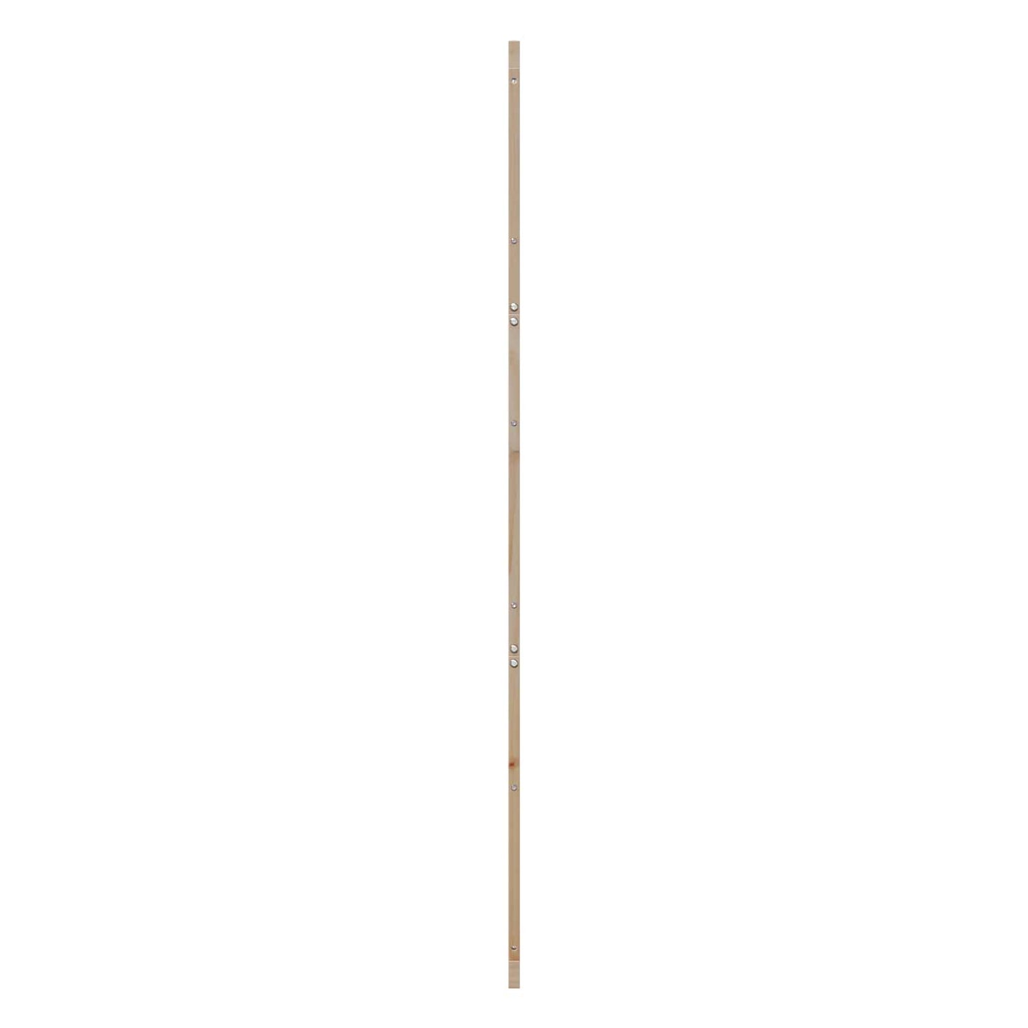 Schuifdeur Naturel 80 x 2,5 x 208 cm Massief grenenhout