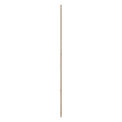 Schuifdeur Naturel 80 x 2,5 x 208 cm Massief grenenhout