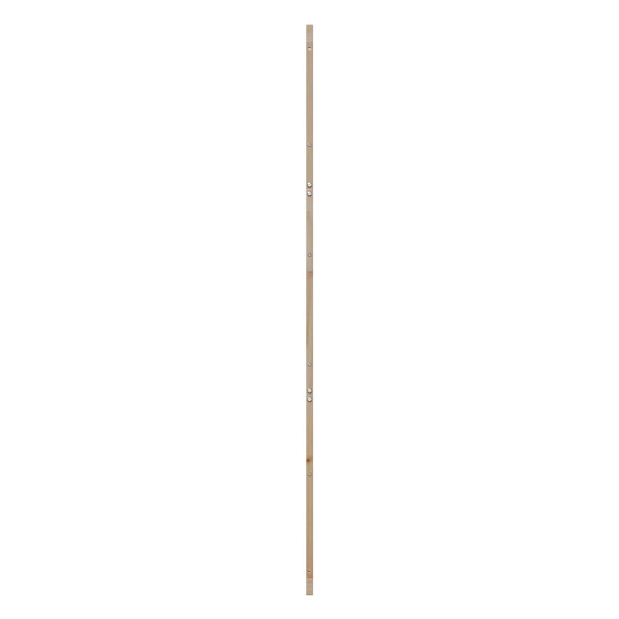 Schuifdeur Naturel 80 x 2,5 x 208 cm Massief grenenhout
