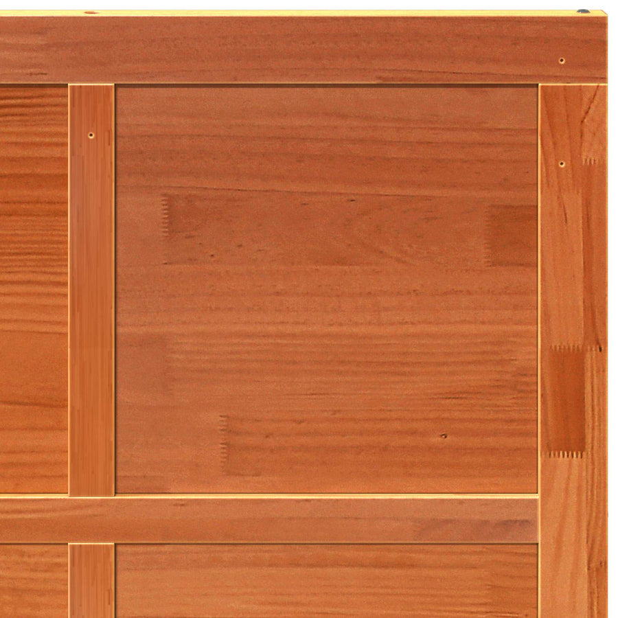 Schuifdeur Wasbruin 80 x 2,5 x 208 cm Massief grenenhout
