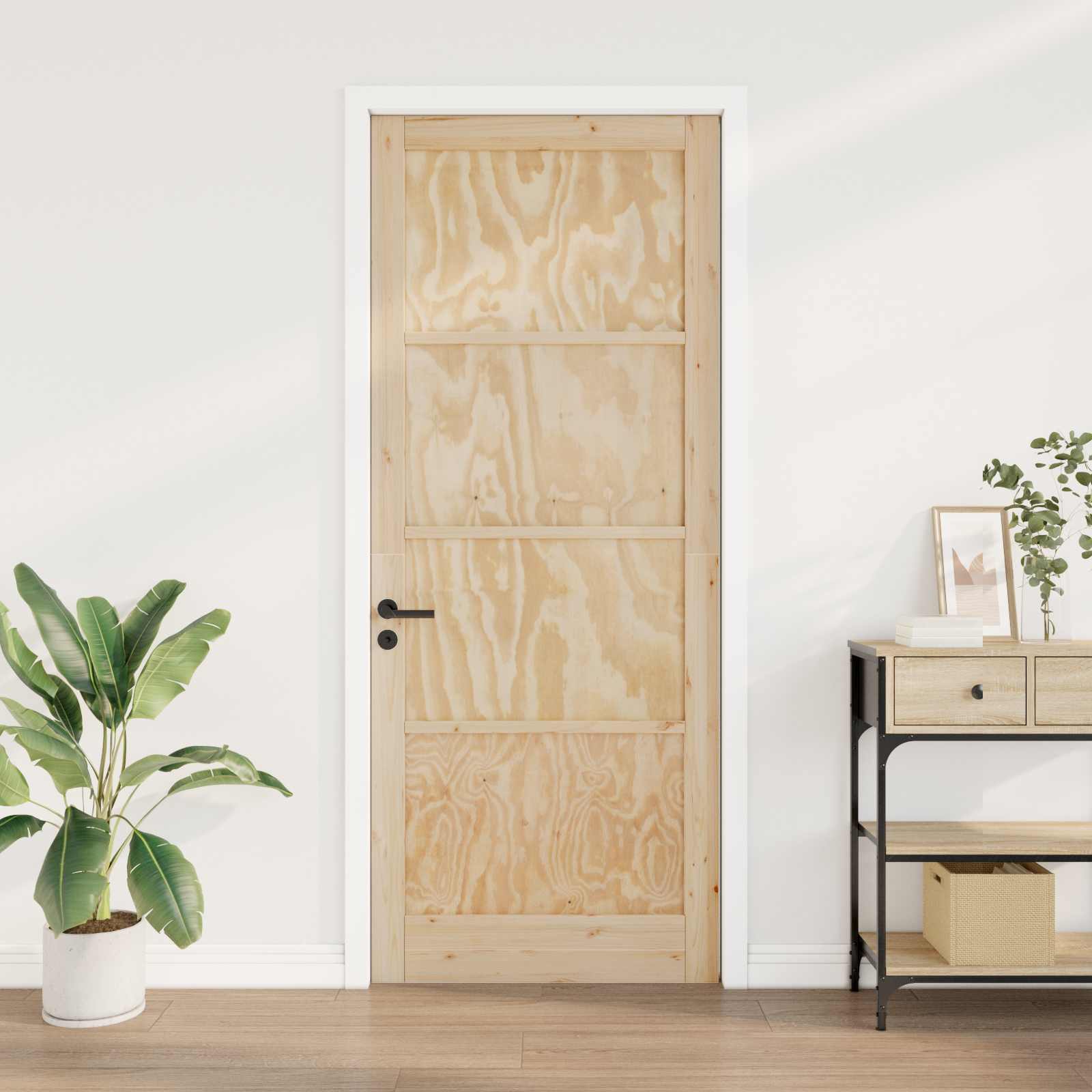 Binnendeur Naturel 83 x 232 cm Multiplex