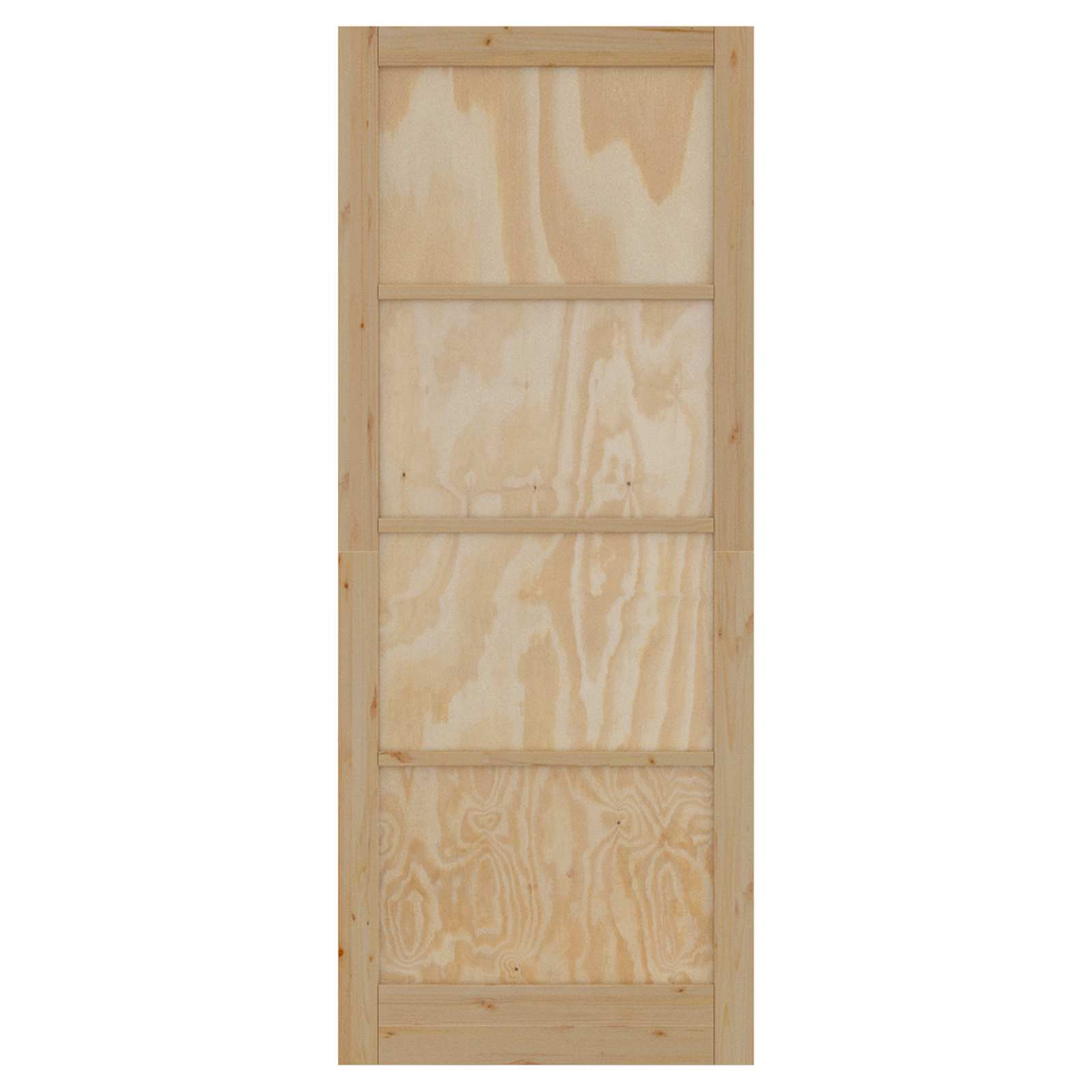 Binnendeur Naturel 83 x 232 cm Multiplex