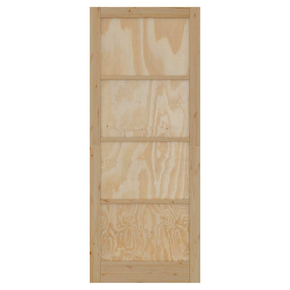 Binnendeur Naturel 83 x 232 cm Multiplex
