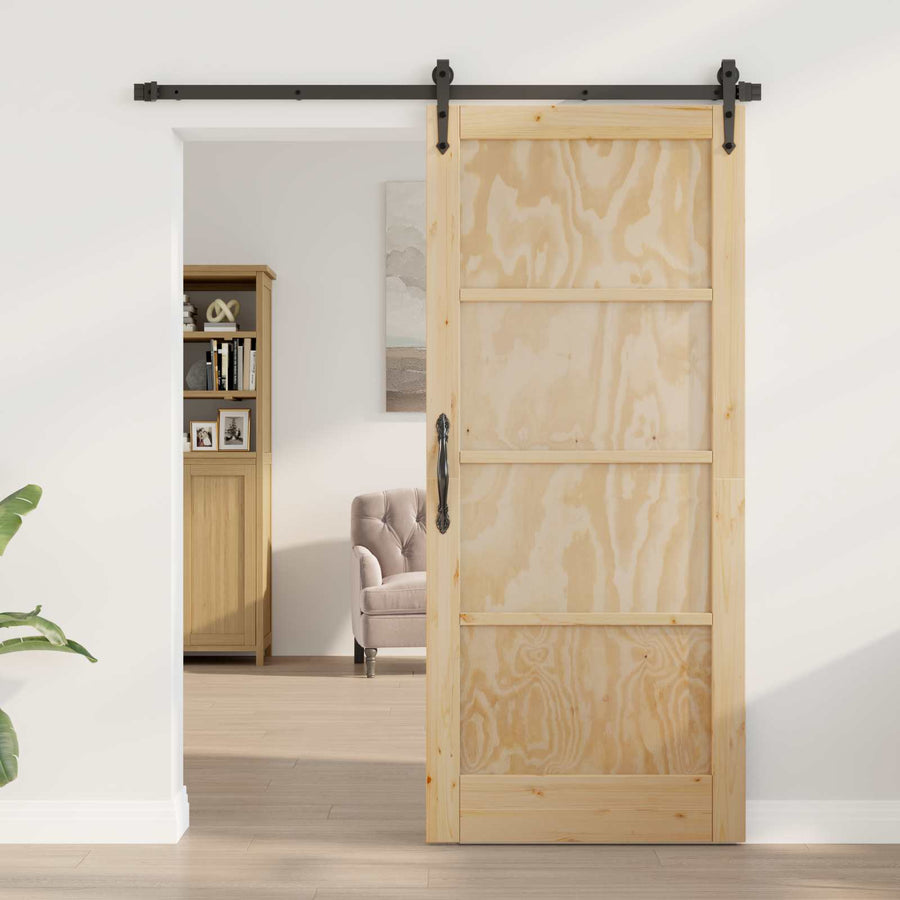 Binnendeur Naturel 86 x 198,5 cm Multiplex