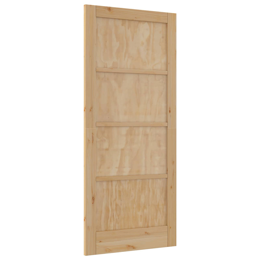Binnendeur Naturel 86 x 198,5 cm Multiplex