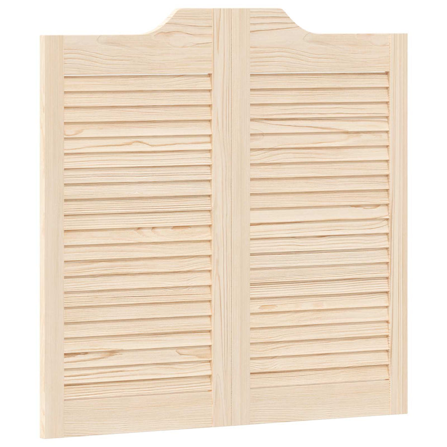 Schuifdeuren 2 pcs Naturel Massief grenenhout
