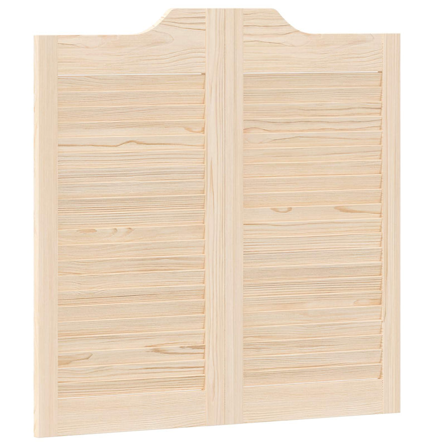 Schuifdeuren 2 pcs Naturel Massief grenenhout