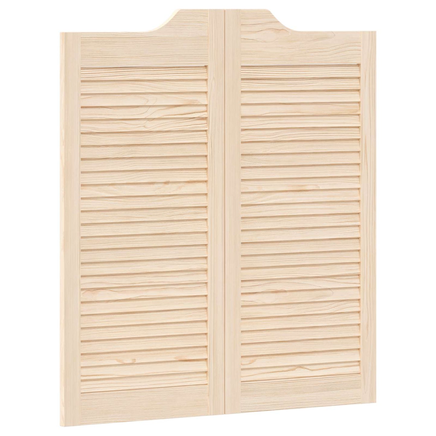 Schuifdeuren 2 pcs Naturel Massief grenenhout