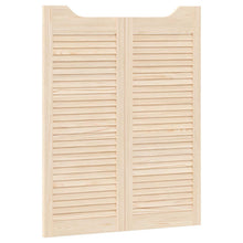 Schuifdeuren 2 pcs Naturel Massief grenenhout