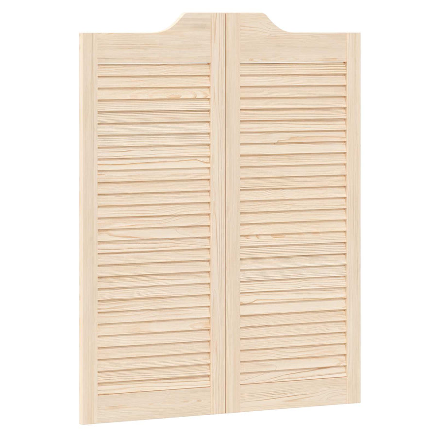 Schuifdeuren 2 pcs Naturel Massief grenenhout