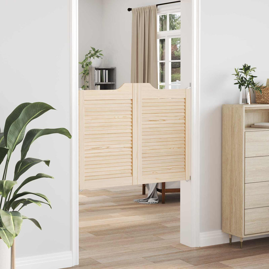 Schuifdeuren 2 pcs Naturel Massief grenenhout