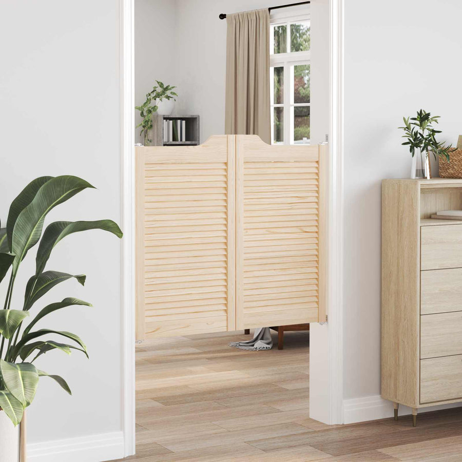 Schuifdeuren 2 pcs Naturel Massief grenenhout