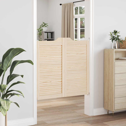 Schuifdeuren 2 pcs Naturel Massief grenenhout