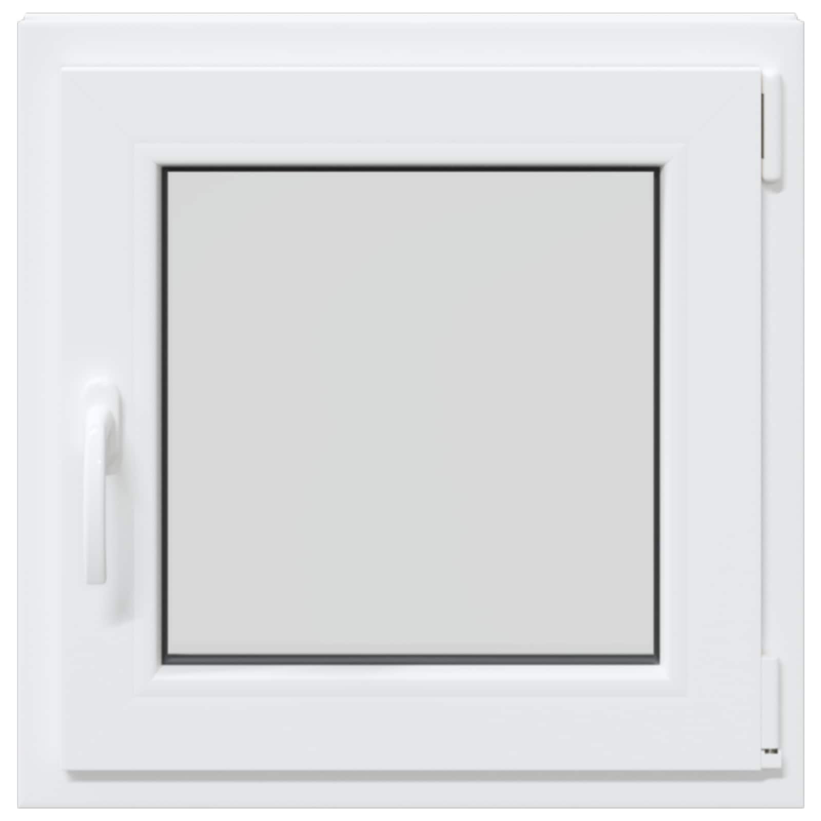 Kelderraam RISOR Wit 50 x 50 cm PVC en glas