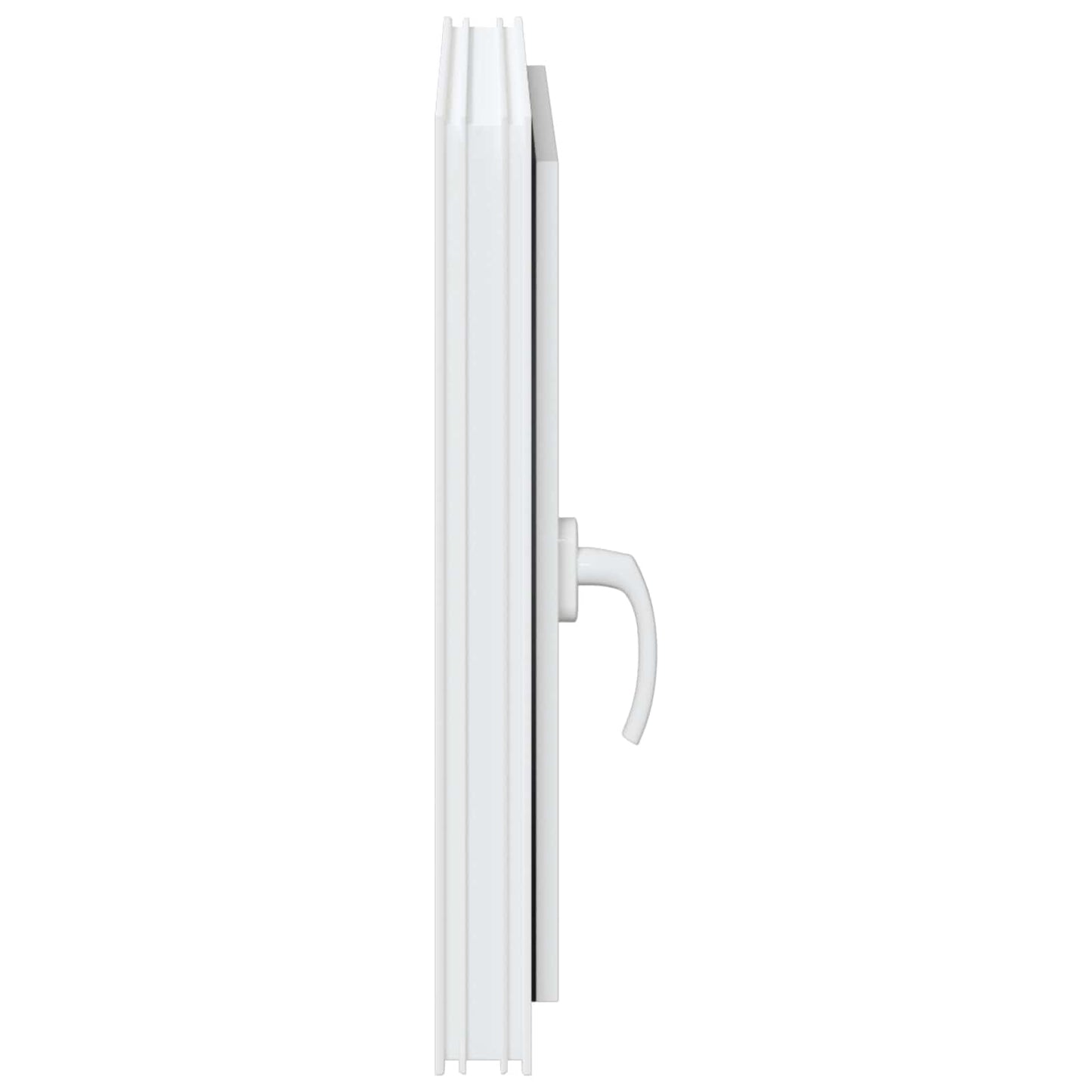 Kelderraam RISOR Wit 60 x 60 cm PVC en glas