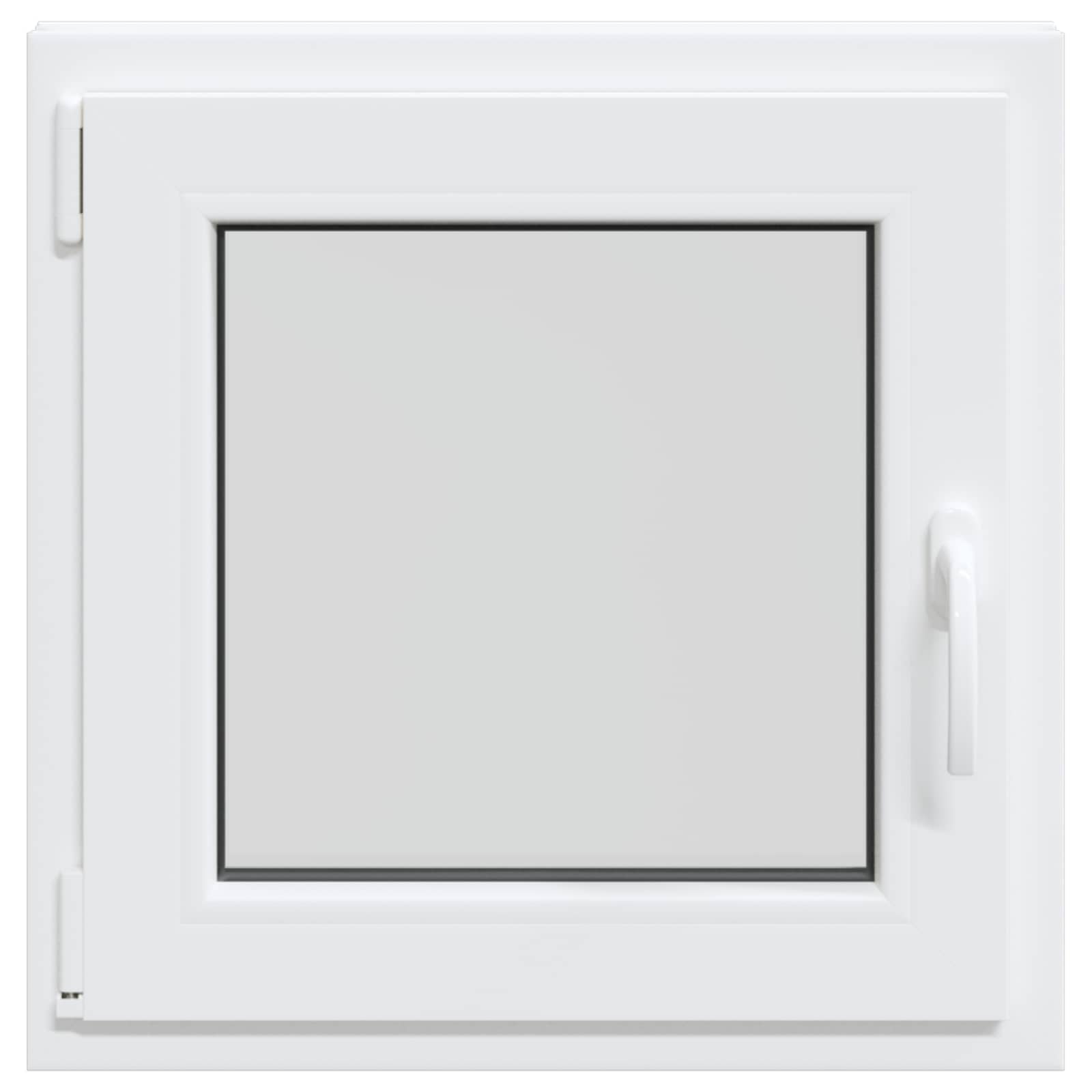 Kelderraam RISOR Wit 60 x 60 cm PVC en glas
