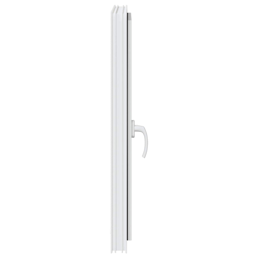 Kelderraam RISOR Wit 60 x 80 cm PVC en glas