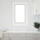 Basement window RISOR White 60 x 90 cm PVC and glass