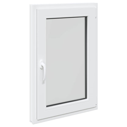 Kelderraam RISOR Wit 60 x 90 cm PVC en glas