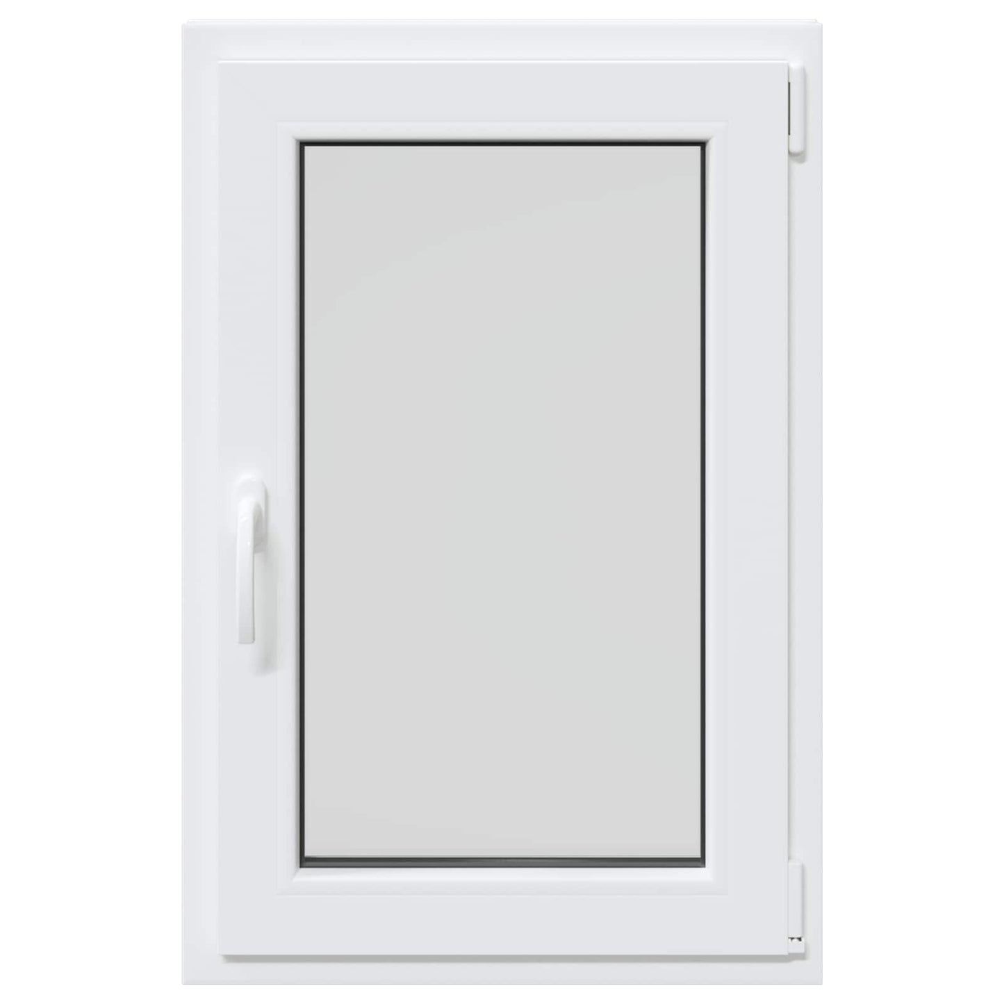 Kelderraam RISOR Wit 60 x 90 cm PVC en glas