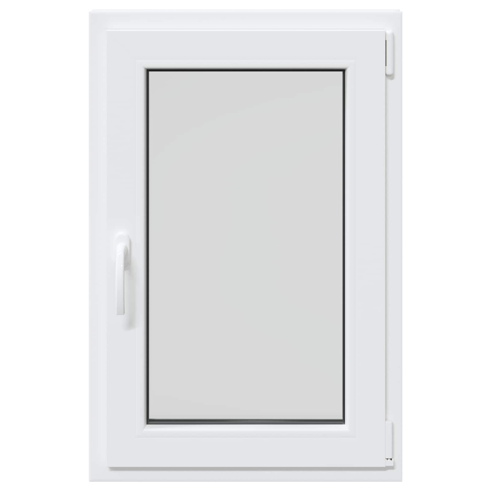 Kelderraam RISOR Wit 60 x 90 cm PVC en glas