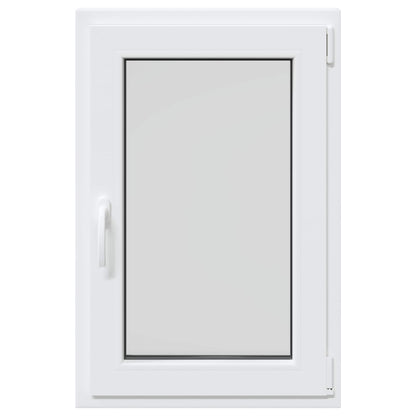 Kelderraam RISOR Wit 60 x 90 cm PVC en glas
