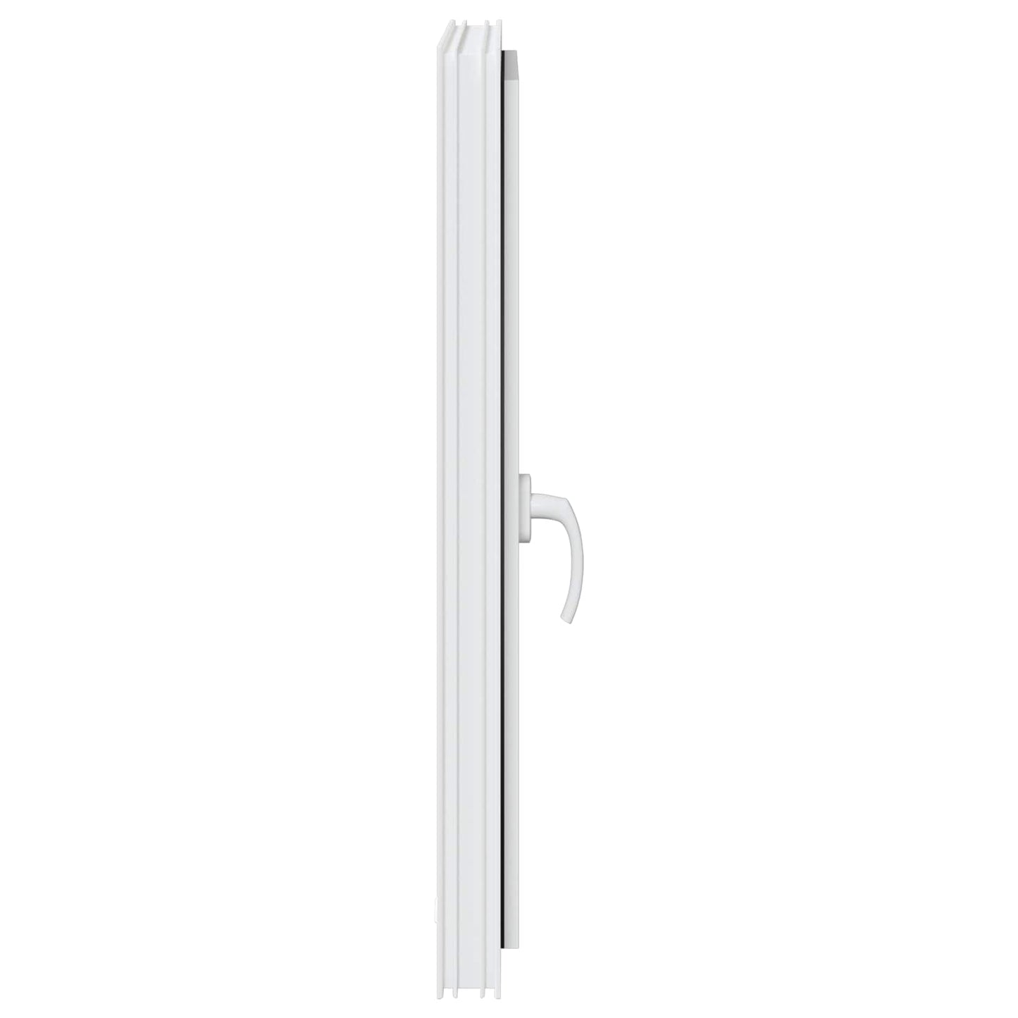 Kelderraam RISOR Wit 60 x 90 cm PVC en glas
