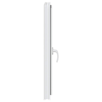 Kelderraam RISOR Wit 60 x 90 cm PVC en glas