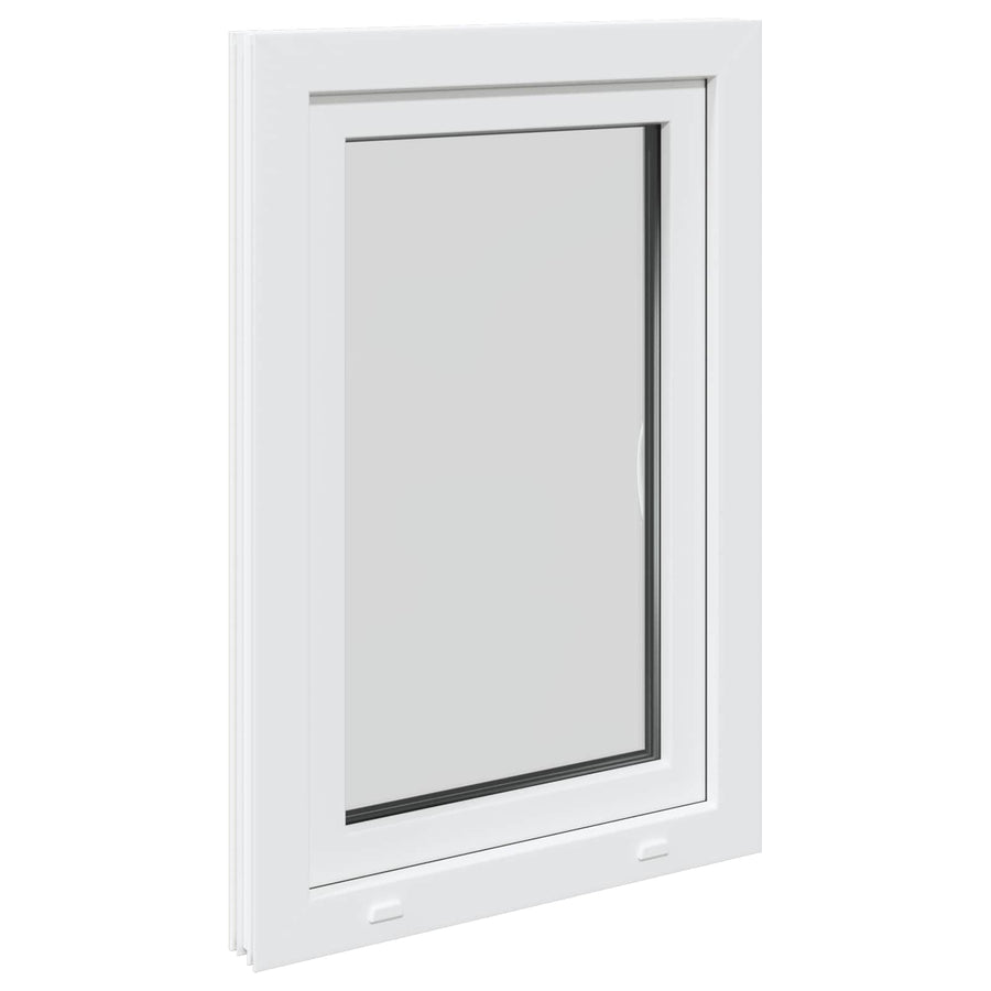 Kelderraam RISOR Wit 60 x 100 cm PVC en glas