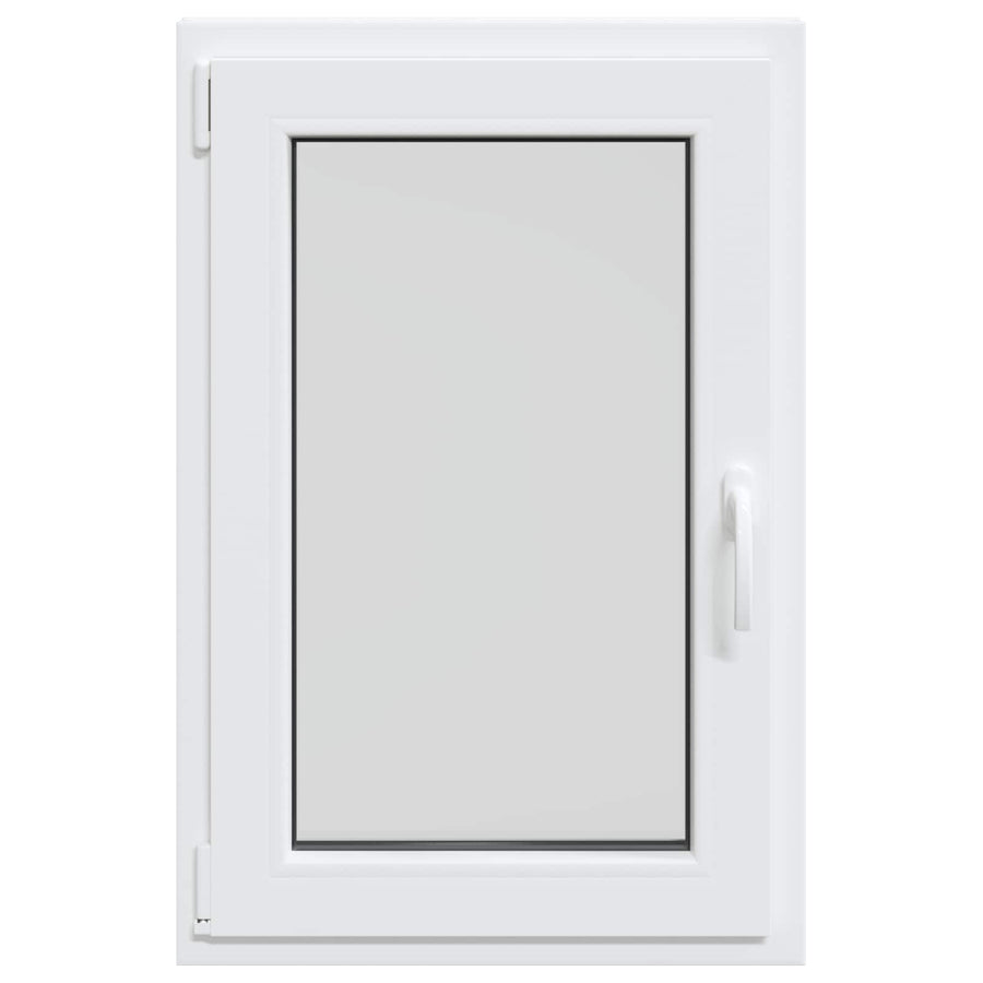 Kelderraam RISOR Wit 60 x 100 cm PVC en glas