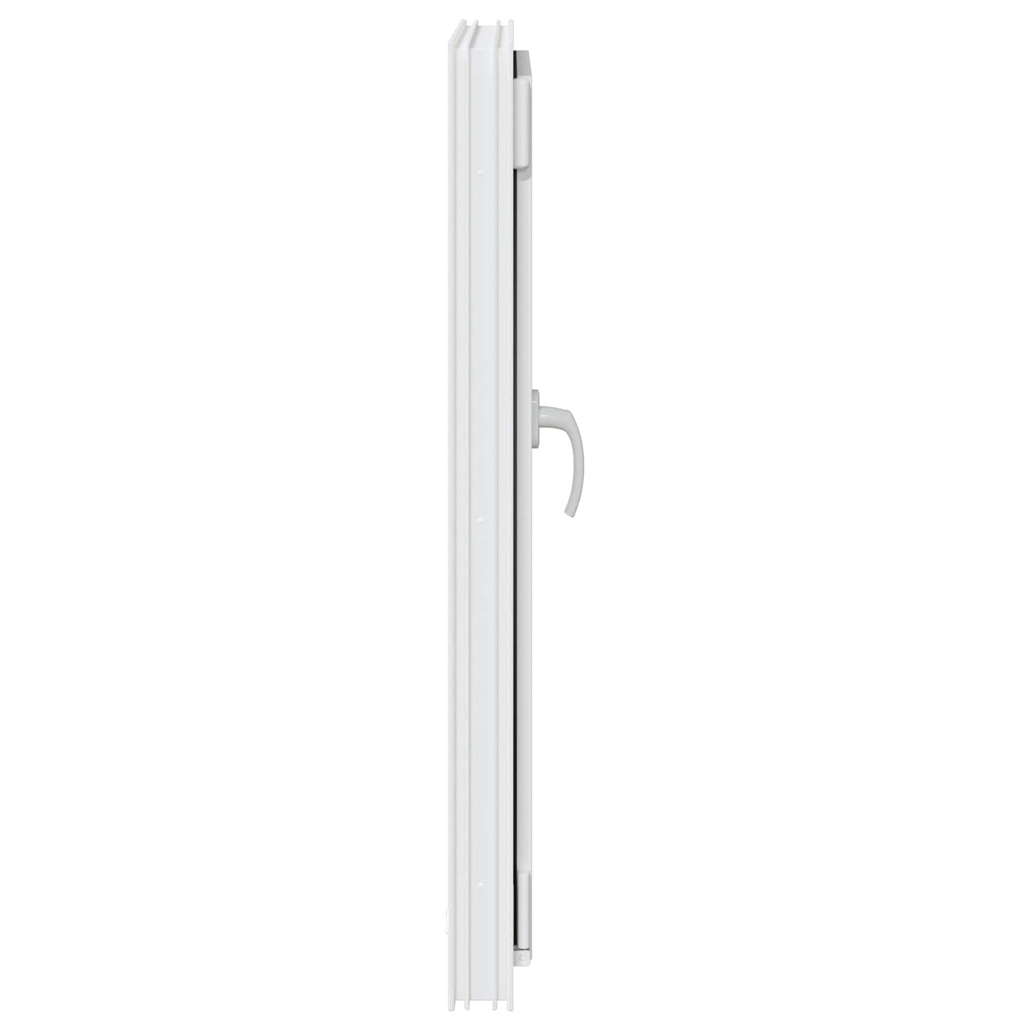 Kelderraam RISOR Wit 60 x 100 cm PVC en glas