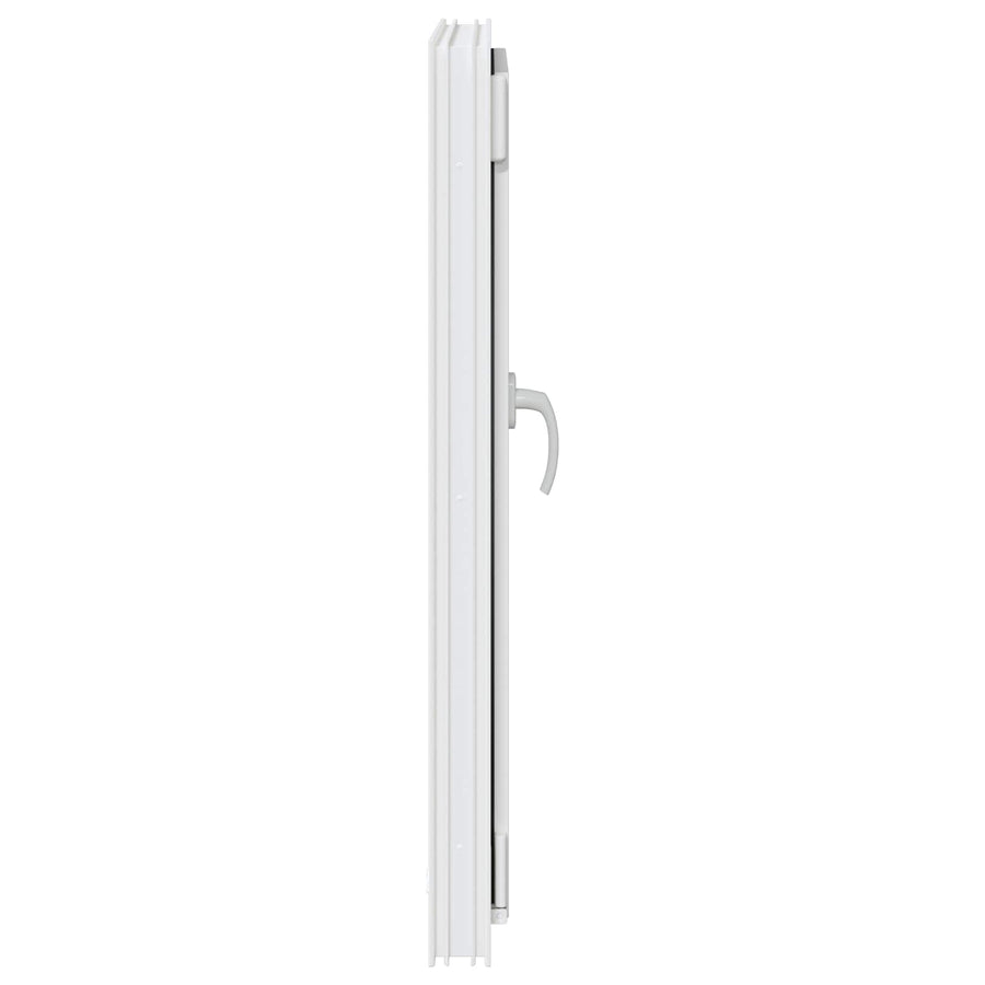Kelderraam RISOR Wit 60 x 100 cm PVC en glas