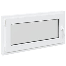 Kelderraam RISOR Wit 100 x 50 cm PVC en glas