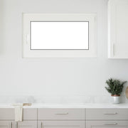Kelderraam RISOR Wit 100x60 cm PVC glas