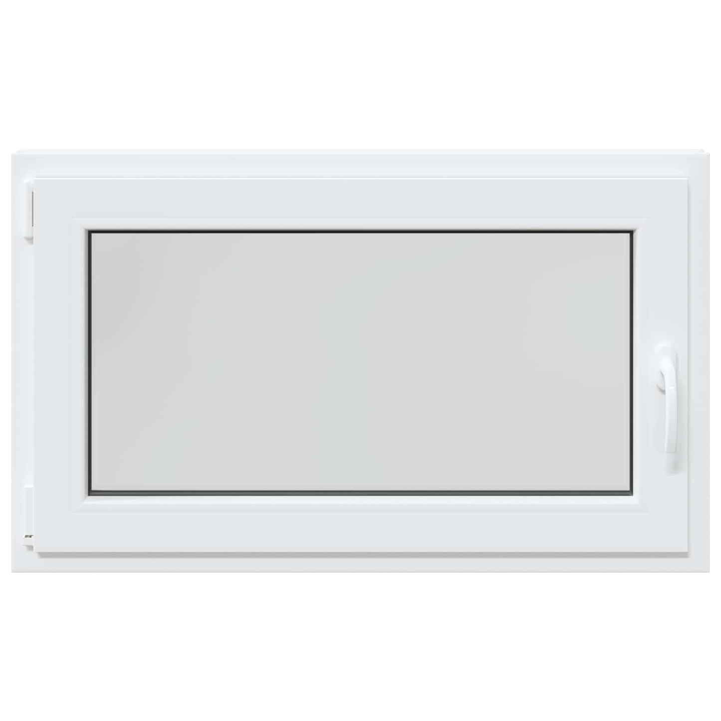 Kelderraam RISOR Wit 100 x 60 cm PVC en glas