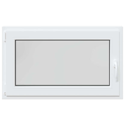 Kelderraam RISOR Wit 100 x 60 cm PVC en glas
