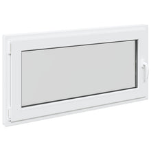 Kelderraam RISOR Wit 120 x 60 cm PVC en glas