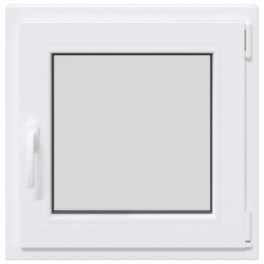 Kelderraam RISOR Wit 50 x 50 cm PVC en glas