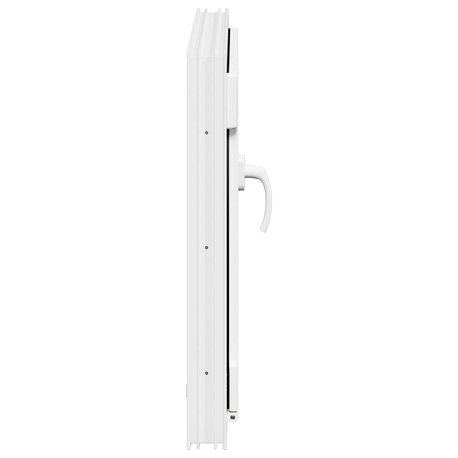 Kelderraam RISOR Wit 50 x 50 cm PVC en glas