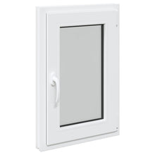 Kelderraam RISOR Wit 50 x 75 cm PVC en glas