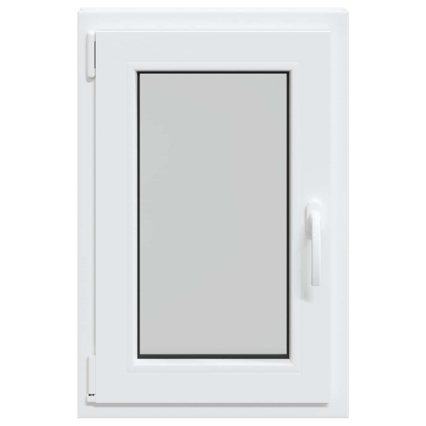 Kelderraam RISOR Wit 50 x 75 cm PVC en glas